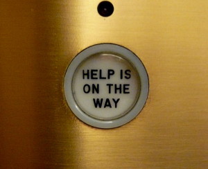 image of Help is on the Way button